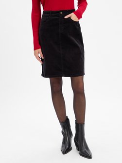 Damska spódnica sztruksowa