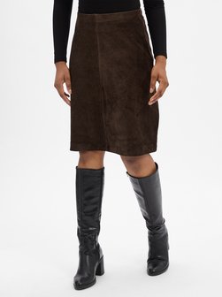 Damska spódnica sztruksowa