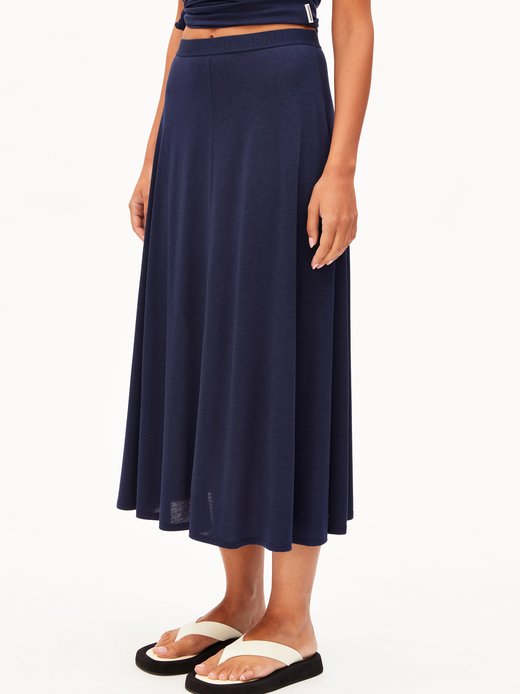 Damska spódnica z dżerseju - Ileniaa Laraa