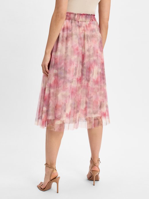 Damska spódnica z siatki