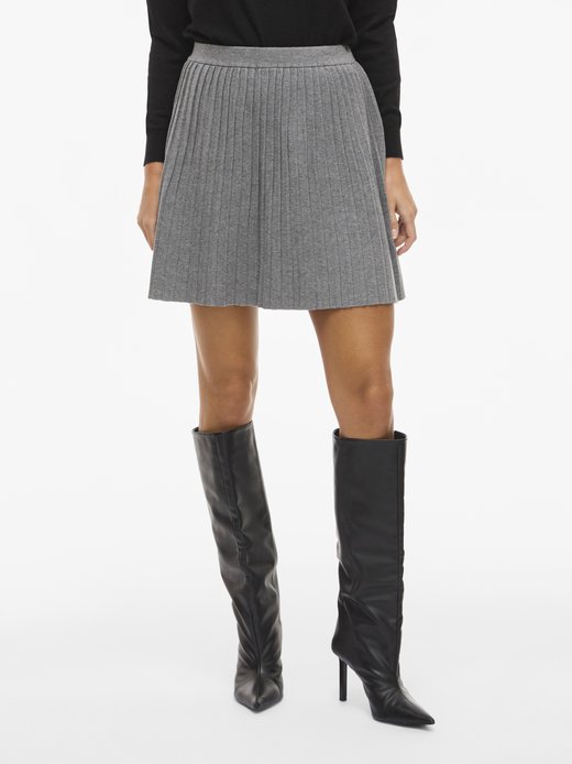 Damska spódniczka mini z dzianiny - VINuria