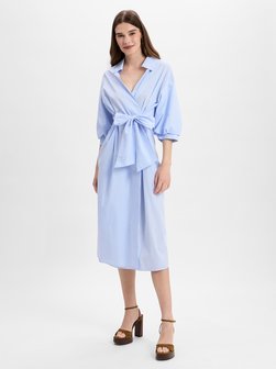 Damska sukienka kopertowa