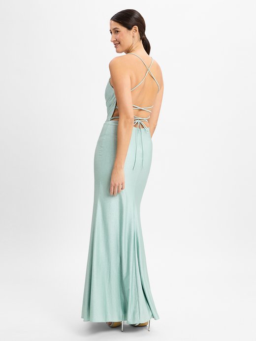 Damska sukienka wieczorowa ze stułą