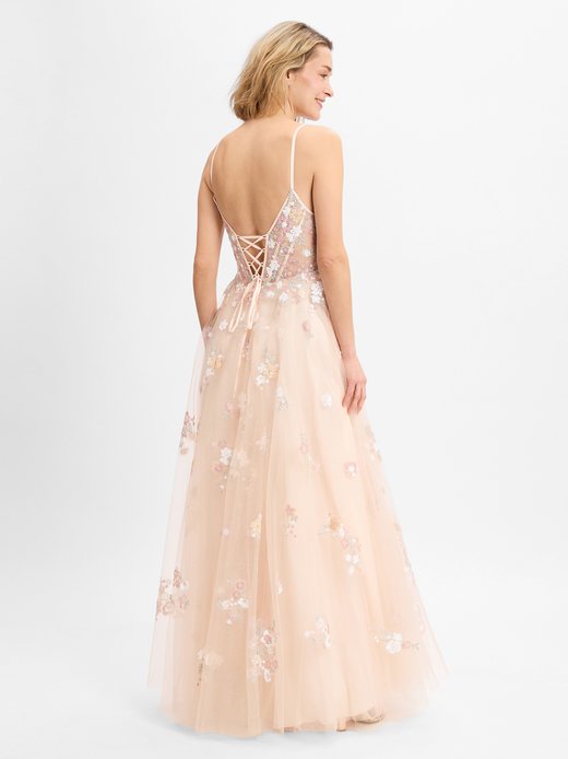 Damska sukienka wieczorowa ze stułą