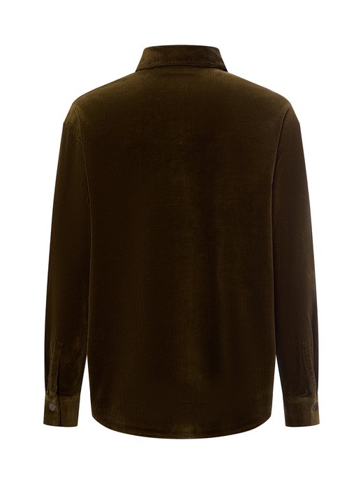 Damska sztruksowa bluzka koszulowa