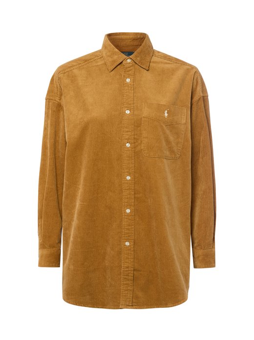 Damska sztruksowa bluzka koszulowa