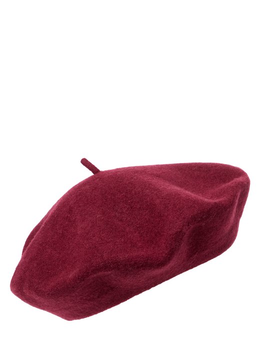 Damski beret wykonany z wełny