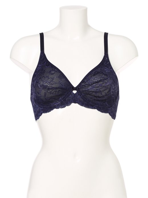 Damski biustonosz z fiszbinami – bez wypełnienia