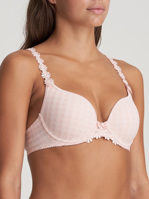 Damski biustonosz z fiszbinami – wyściełany – wielofunkcyjne ramiączka – Avero