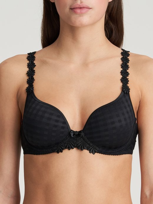 Damski biustonosz z fiszbinami – wyściełany – wielofunkcyjne ramiączka – Avero