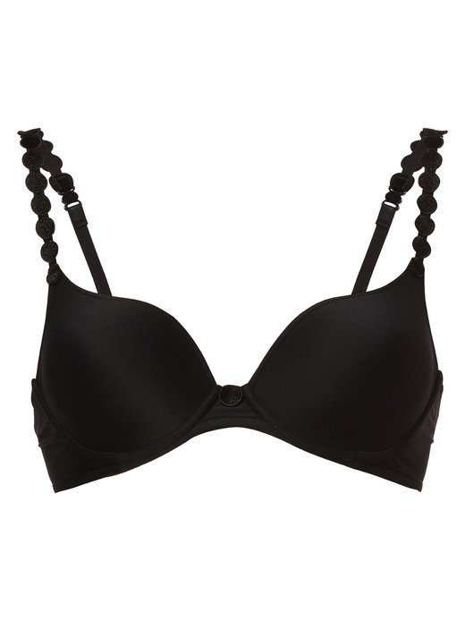 Damski biustonosz z fiszbinami – wyściełany – wielofunkcyjne ramiączka – Tom