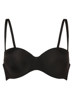 Damski biustonosz z fiszbinami – wyściełany – wielofunkcyjne ramiączka