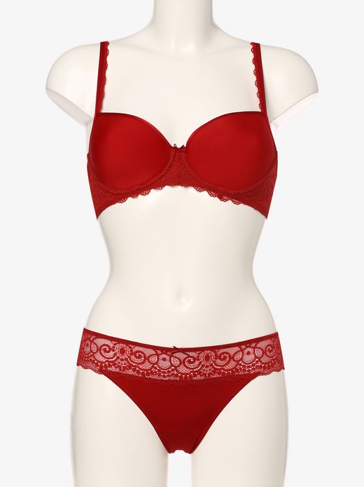 Damski biustonosz z fiszbinami – wyściełany