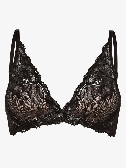 Damski biustonosz z fiszbinami – wyściełany