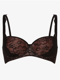 Damski biustonosz z fiszbinami – wyściełany