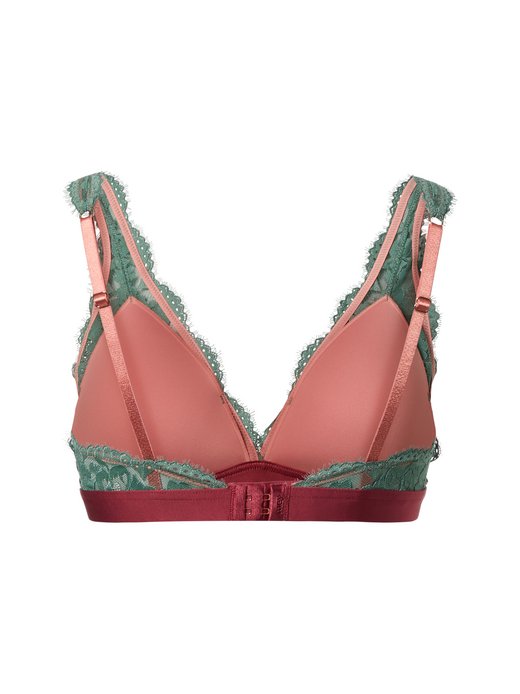 Damski biustonosz z trójkątnymi miseczkami – z wypełnieniem