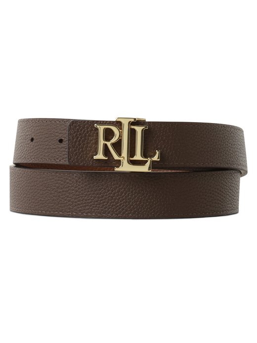 Damski dwustronny pasek skórzany