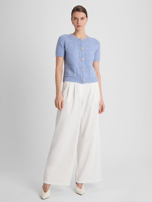 Damski kardigan z alpaką i wełną - Daphne