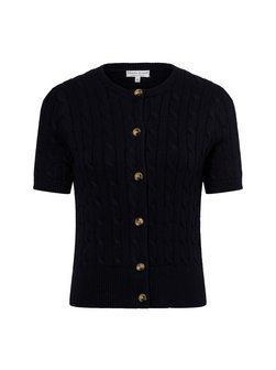 Damski kardigan z krótkim rękawem