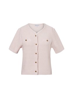 Damski kardigan z krótkim rękawem