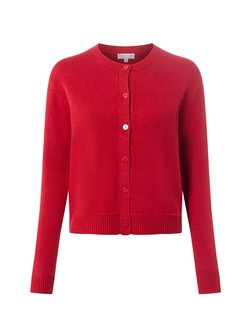 Damski kardigan z wełny merynosów