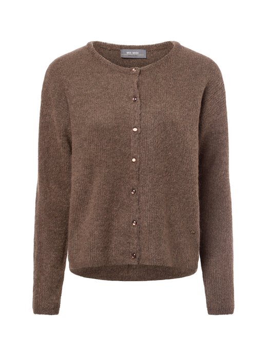 Damski kardigan z zawartością alpaki - MMAlmine