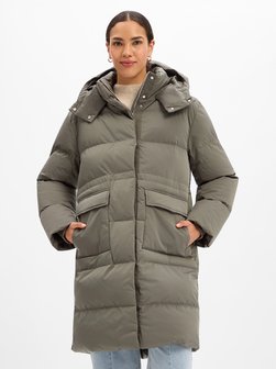 Damski płaszcz funkcjonalny - Hallusi