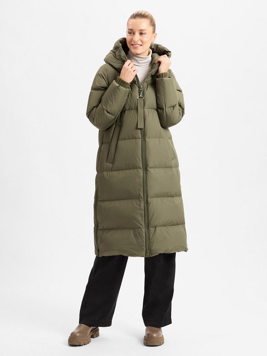 Damski płaszcz puchowy