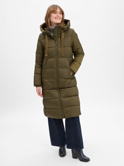 Damski płaszcz puchowy