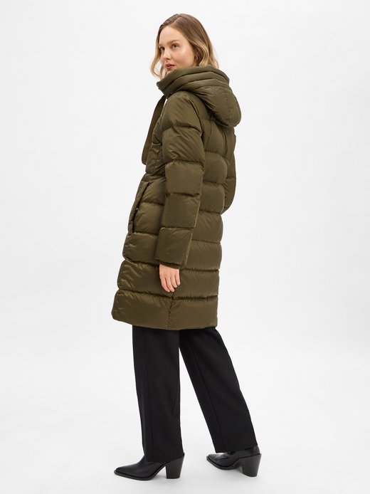 Damski płaszcz puchowy