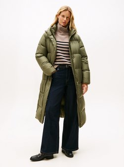 Damski płaszcz puchowy