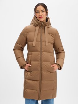 Damski płaszcz puchowy