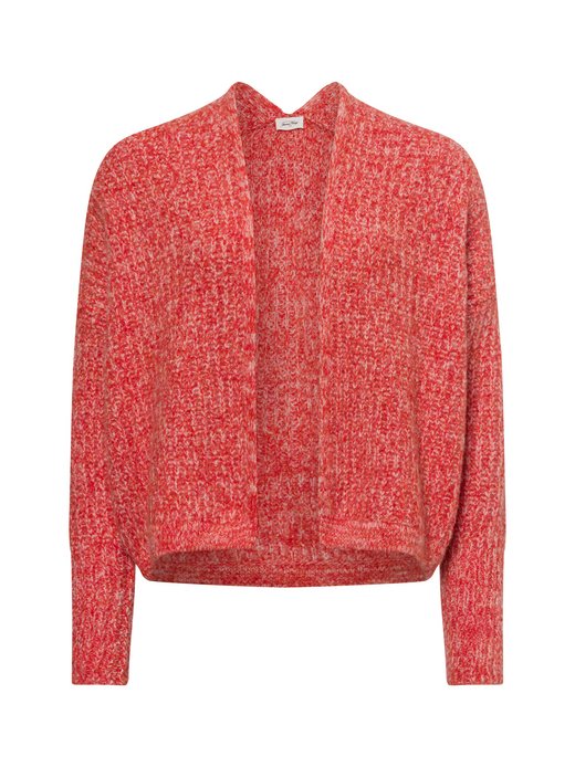 Damski płaszcz z dzianiny z zawartością alpaki - East19am