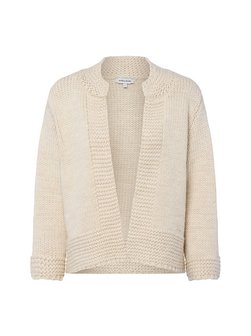 Damski płaszcz z dzianiny z zawartością alpaki