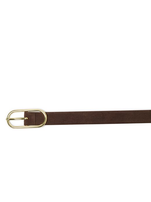 Damski pasek zamszowy