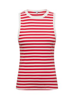 Damski - prążkowany top