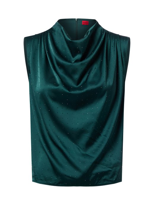 Damski satynowy top - Casmini