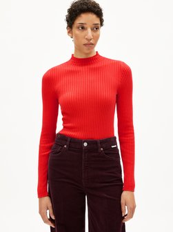 Damski sweter z dzianiny - Alaania