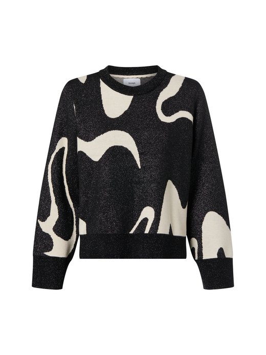 Damski sweter z dzianiny - NUMitzy