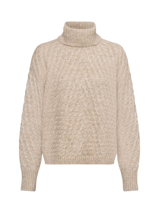 Damski sweter z dzianiny - Plinea