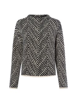 Damski sweter z dzianiny - Tevelyn