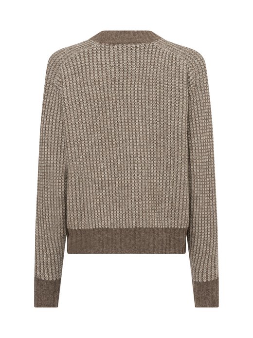 Damski sweter z dzianiny - Vosci