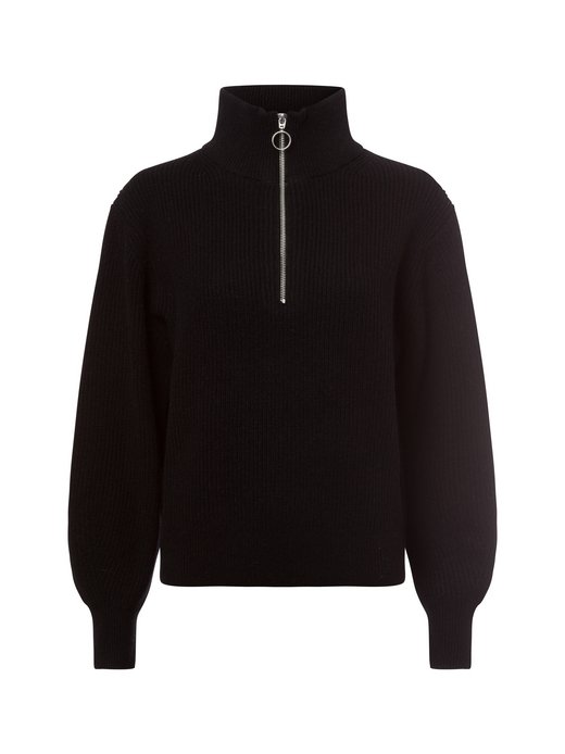 Damski sweter z dzianiny wykonany z wełny merynosów