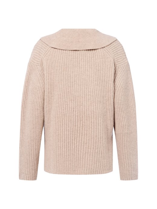 Damski sweter z dzianiny wykonany z wełny merynosów