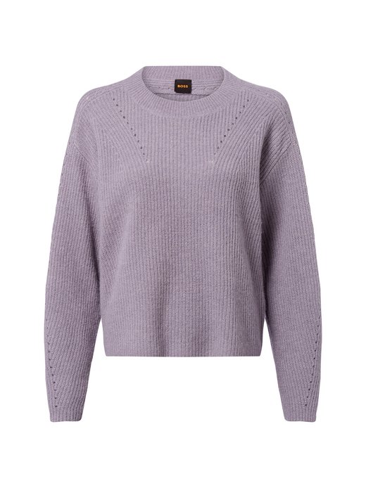 Damski sweter z dzianiny z alpaką - Fenne