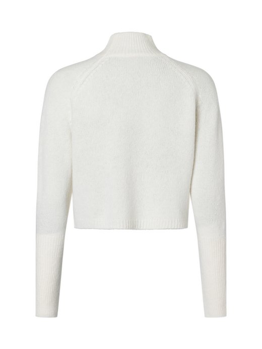 Damski sweter z dzianiny z alpaką - Surpy