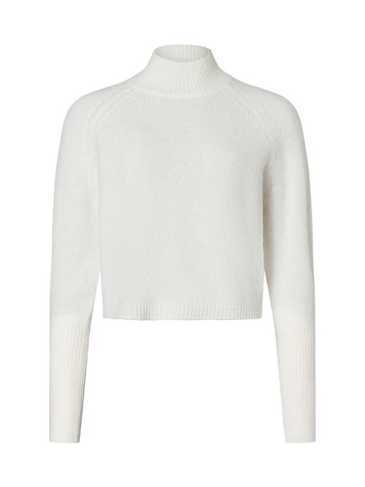 Damski sweter z dzianiny z alpaką - Surpy