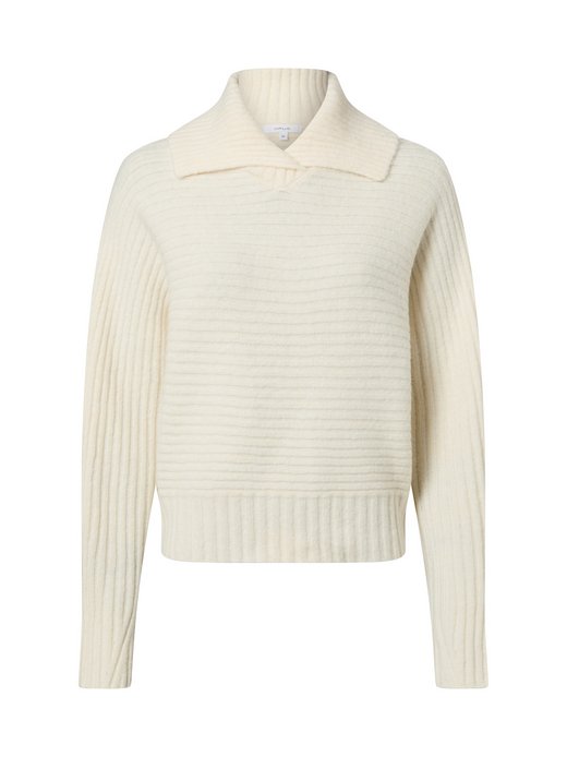 Damski sweter z dzianiny z wełną - Purika