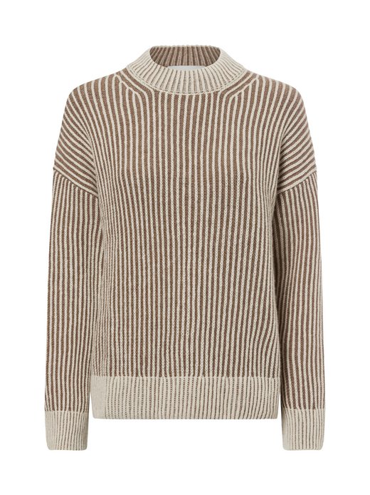 Damski sweter z dzianiny z wełną - Sadnaa Vanisee