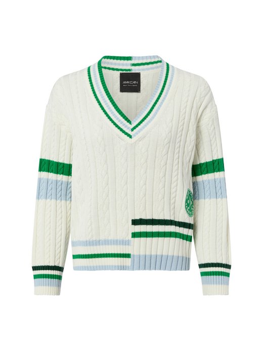 Damski sweter z dzianiny z wełną